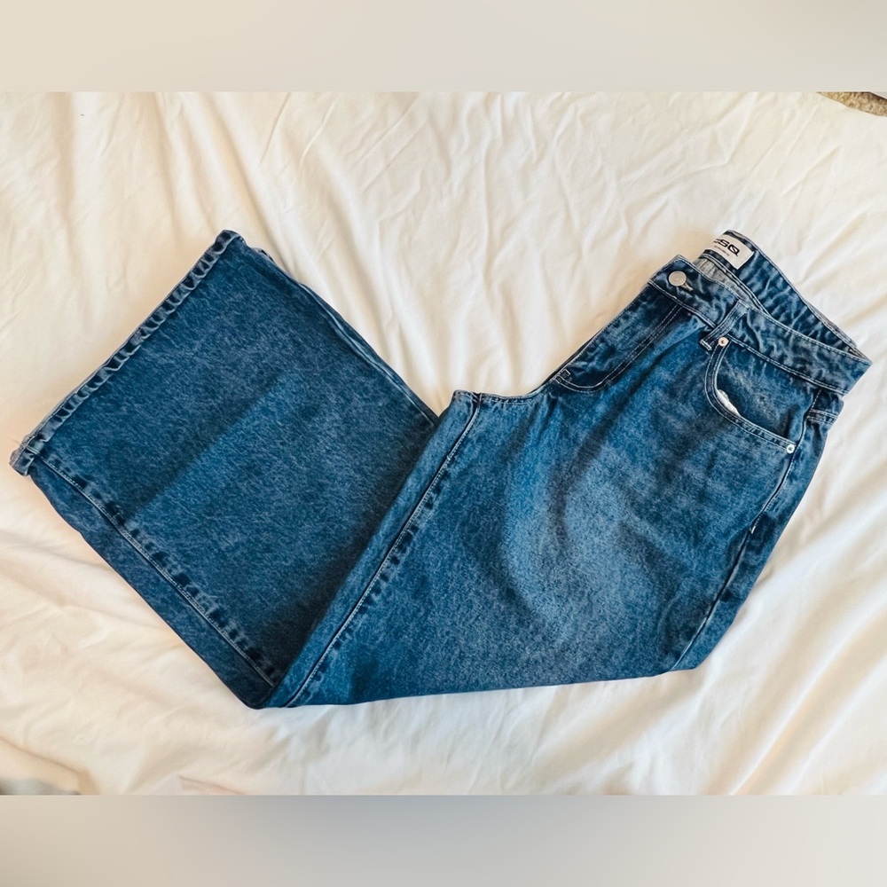 RSQ Blue Denim Wide Leg Jeans
